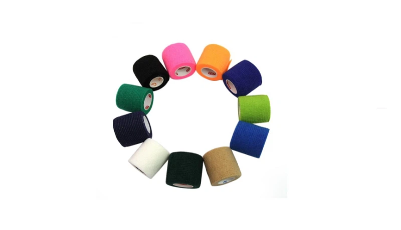 Collection of Different kinesiology Tapes Collection of Different kinesiology Tapes